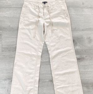 Gap Wide Leg Linen Pants